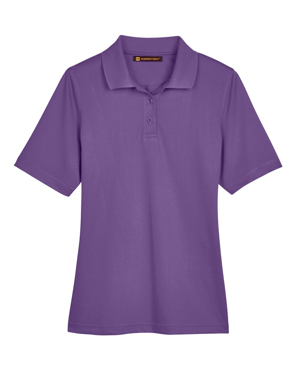 Harriton M348W, 13856 Women's Advantage Snag Protection Plus Polo, Team Purple