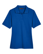 Harriton M348W, 13856 Women's Advantage Snag Protection Plus Polo, True Royal