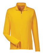 Team 365 TT31, Men's Zone Performance Quarter-zip Pullover, Sport Athletic Gold
