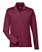 Team 365 TT31, Men's Zone Performance Quarter-zip Pullover, Sport Maroon