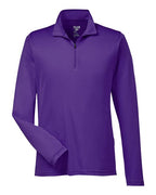 Team 365 TT31, Men's Zone Performance Quarter-zip Pullover, Sport Purple