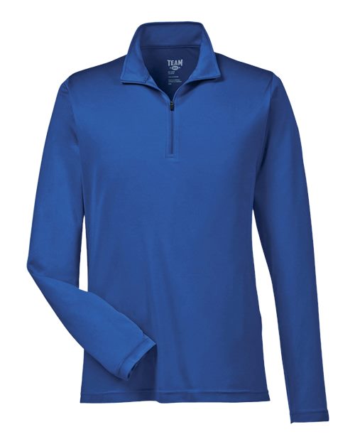 Team 365 TT31, Men's Zone Performance Quarter-zip Pullover, Sport Royal
