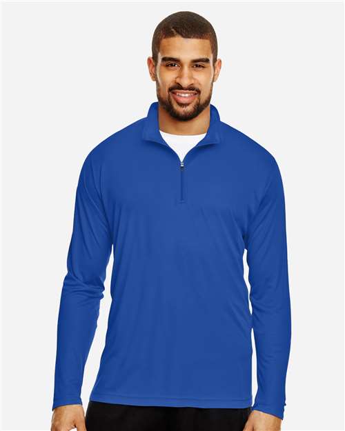 Team 365 TT31, Men's Zone Performance Quarter-zip Pullover, Sport Royal