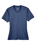 Team 365 TT11HW, Women's Sonic Heather Performance T-shirt, Sport Dark Navy Heather