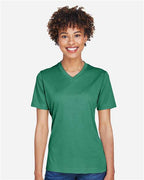 Team 365 TT11HW, Women's Sonic Heather Performance T-shirt, Sport Forest Heather