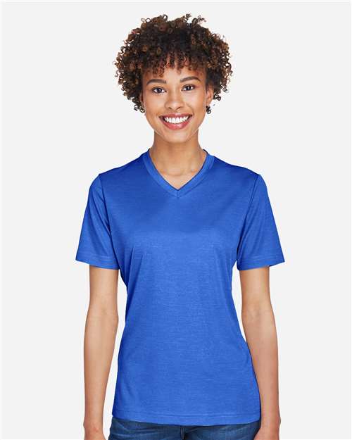 Team 365 TT11HW, Women's Sonic Heather Performance T-shirt, Sport Royal Heather