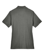 Harriton M265W, 13861 Women's Easy Blend Polo, Charcoal