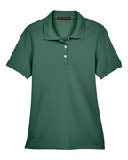 Harriton M265W, 13861 Women's Easy Blend Polo, Hunter