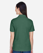 Harriton M265W, 13861 Women's Easy Blend Polo, Hunter