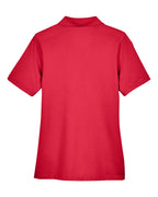 Harriton M265W, 13861 Women's Easy Blend Polo, Red