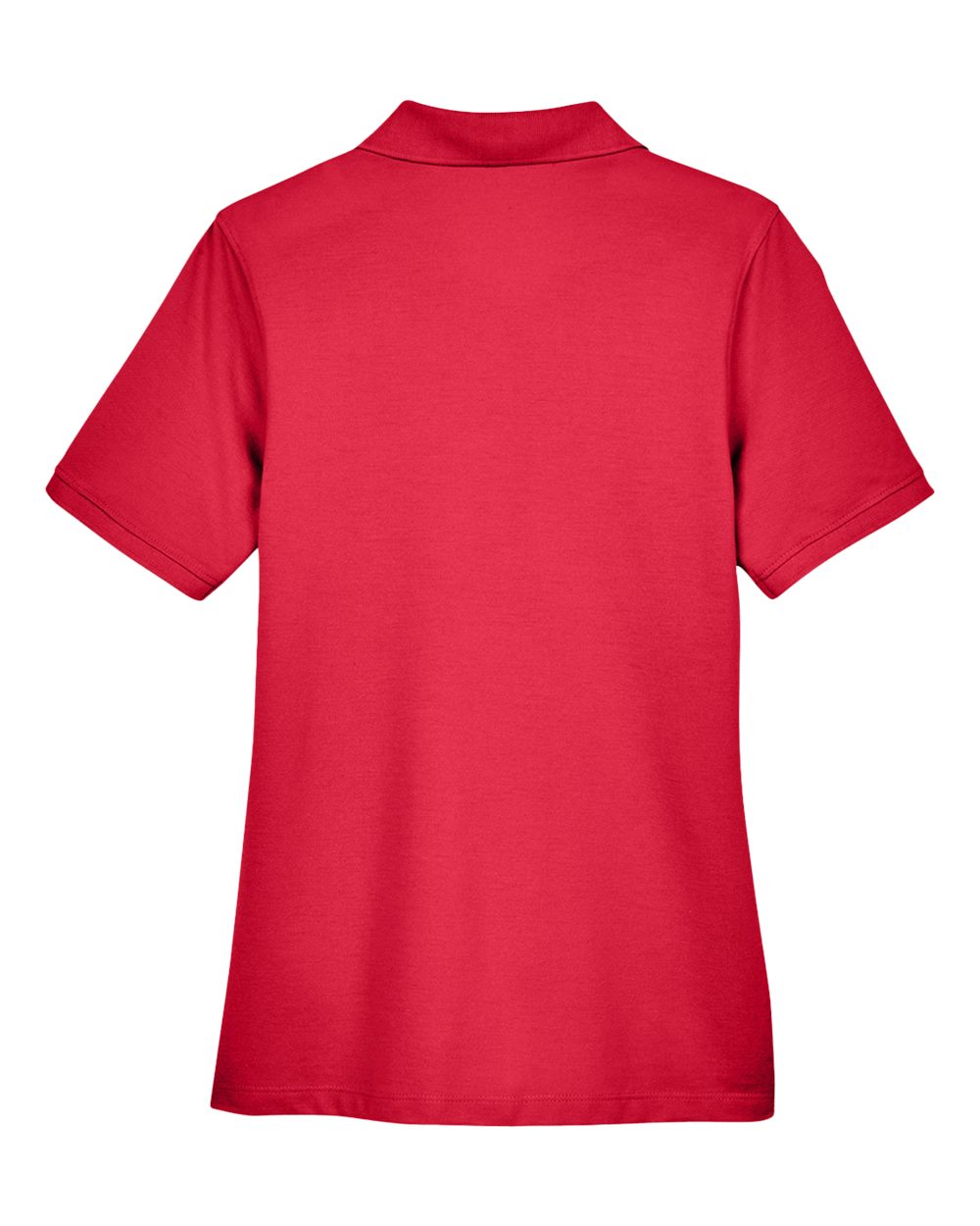 Harriton M265W, 13861 Women's Easy Blend Polo, Red
