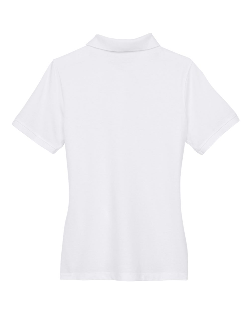 Harriton M265W, 13861 Women's Easy Blend Polo, White