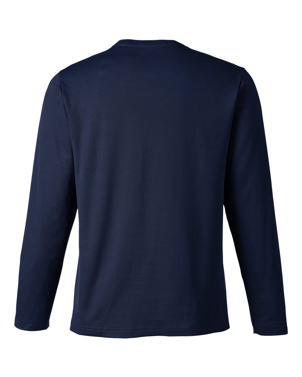 Harriton M118L, 13866 Unisex Charge Snag And Soil Protect Long Sleeve T-shirt, Dark Navy