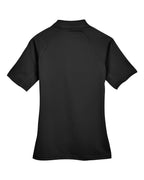 Harriton M211W, 13867 Women's Advantage Tactical Polo, Black