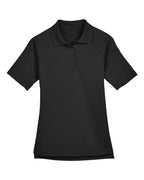 Harriton M211W, 13867 Women's Advantage Tactical Polo, Black