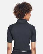 Harriton M211W, 13867 Women's Advantage Tactical Polo, Dark Charcoal