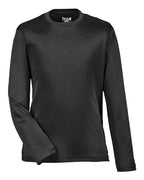 Team 365 TT11YL, Youth Zone Performance Long Sleeve T-shirt, Black