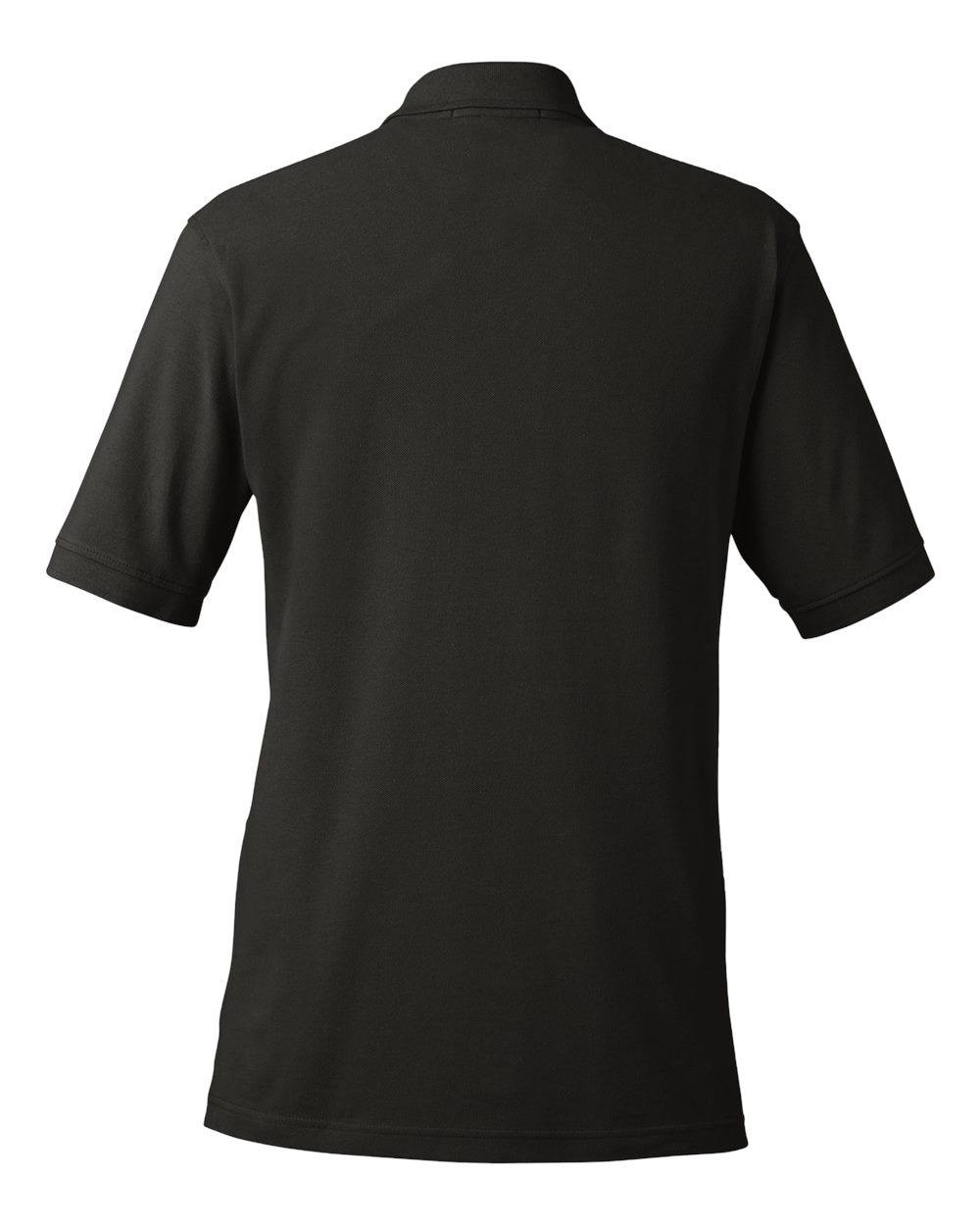 Harriton 13868, M200 Men's Pique Polo, Black