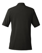Harriton 13868, M200 Men's Pique Polo, Black