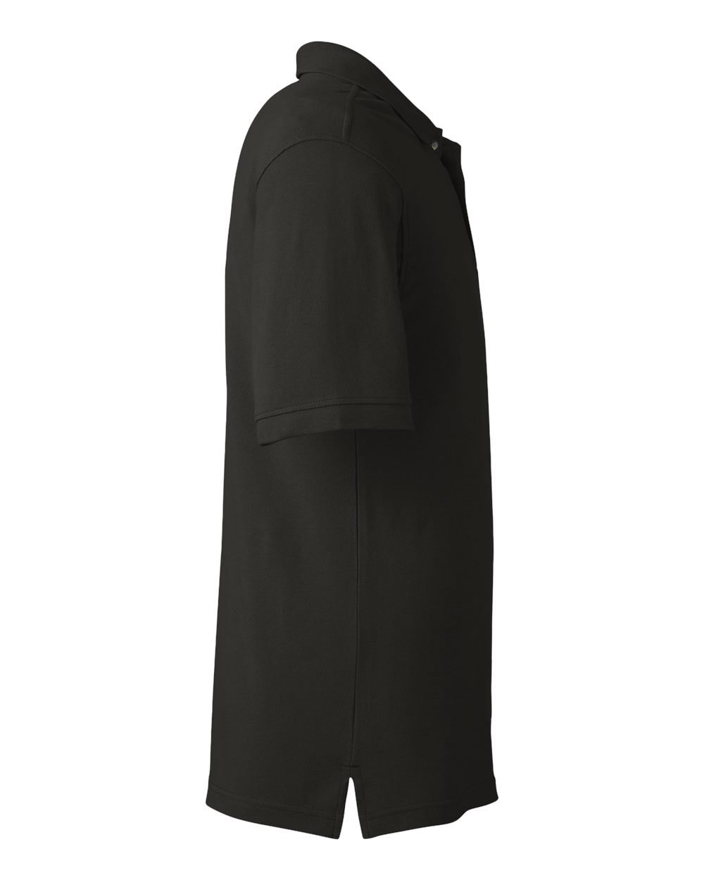 Harriton 13868, M200 Men's Pique Polo, Black