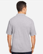 Harriton 13868, M200 Men's Pique Polo, Grey Heather