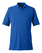 Harriton 13868, M200 Men's Pique Polo, True Royal