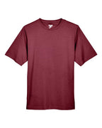 Team 365 TT11H, Men's Sonic Heather Performance T-shirt, Sport Maroon Heather