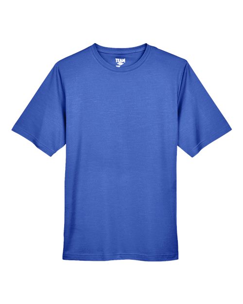 Team 365 TT11H, Men's Sonic Heather Performance T-shirt, Sport Royal Heather