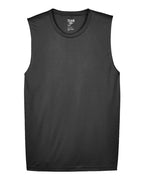 Team 365 TT11M, Men's Zone Performance Muscle T-shirt, Black