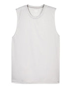 Team 365 TT11M, Men's Zone Performance Muscle T-shirt, Sport Silver