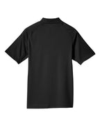 Harriton M211, 13875 Men's Advantage Tactical Performance Polo, Black