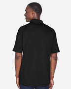 Harriton M211, 13875 Men's Advantage Tactical Performance Polo, Black