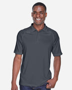 Harriton M211, 13875 Men's Advantage Tactical Performance Polo, Dark Charcoal