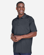 Harriton M211, 13875 Men's Advantage Tactical Performance Polo, Dark Charcoal