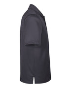 Harriton M348P, 13882 Men's Advantage Snag Protection Plus Il Pocket Polo, Dark Charcoal