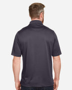 Harriton M348P, 13882 Men's Advantage Snag Protection Plus Il Pocket Polo, Dark Charcoal