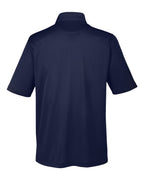 Harriton M348P, 13882 Men's Advantage Snag Protection Plus Il Pocket Polo, Dark Navy