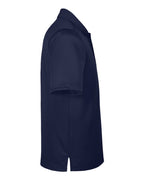 Harriton M348P, 13882 Men's Advantage Snag Protection Plus Il Pocket Polo, Dark Navy