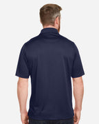 Harriton M348P, 13882 Men's Advantage Snag Protection Plus Il Pocket Polo, Dark Navy