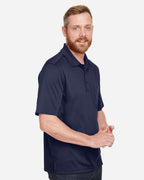 Harriton M348P, 13882 Men's Advantage Snag Protection Plus Il Pocket Polo, Dark Navy