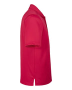 Harriton M348P, 13882 Men's Advantage Snag Protection Plus Il Pocket Polo, Red