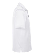Harriton M348P, 13882 Men's Advantage Snag Protection Plus Il Pocket Polo, White