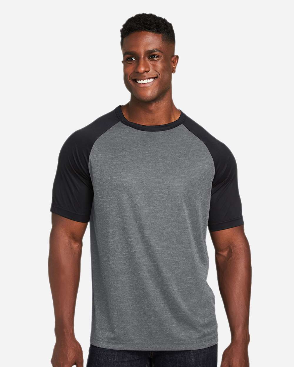 Dark Grey Heather/ Black