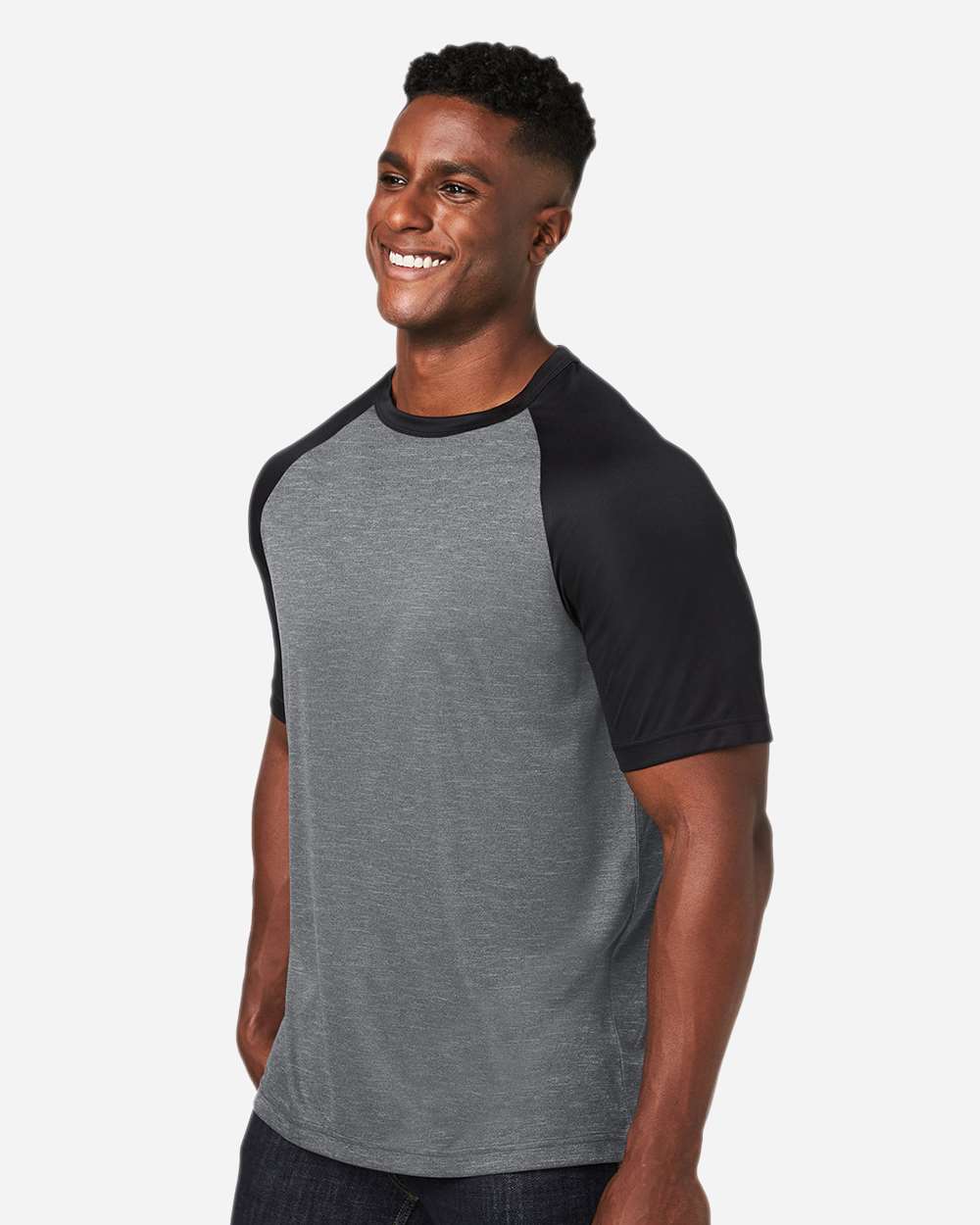 Dark Grey Heather/ Black