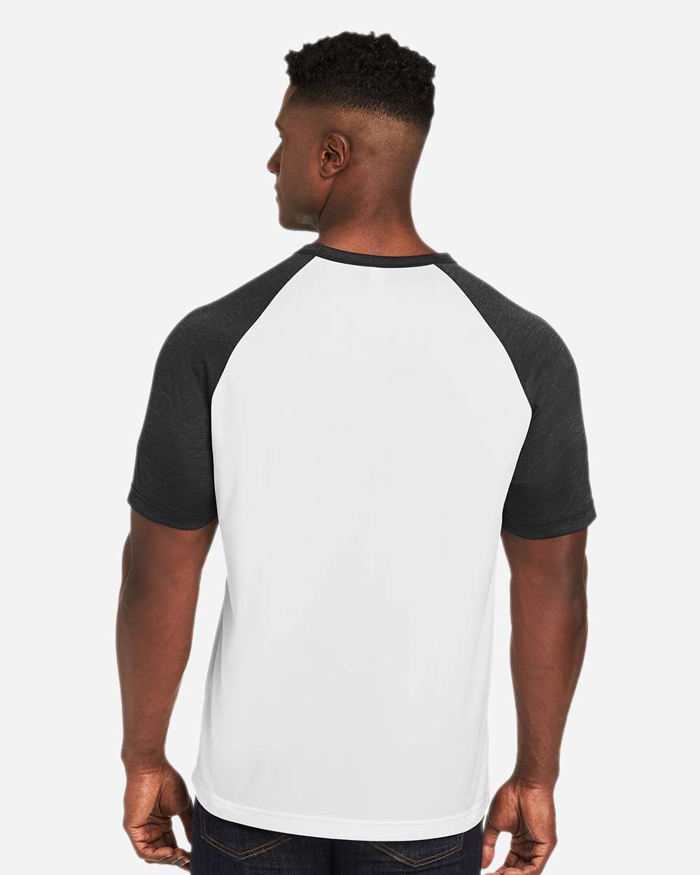 White/ Black Heather