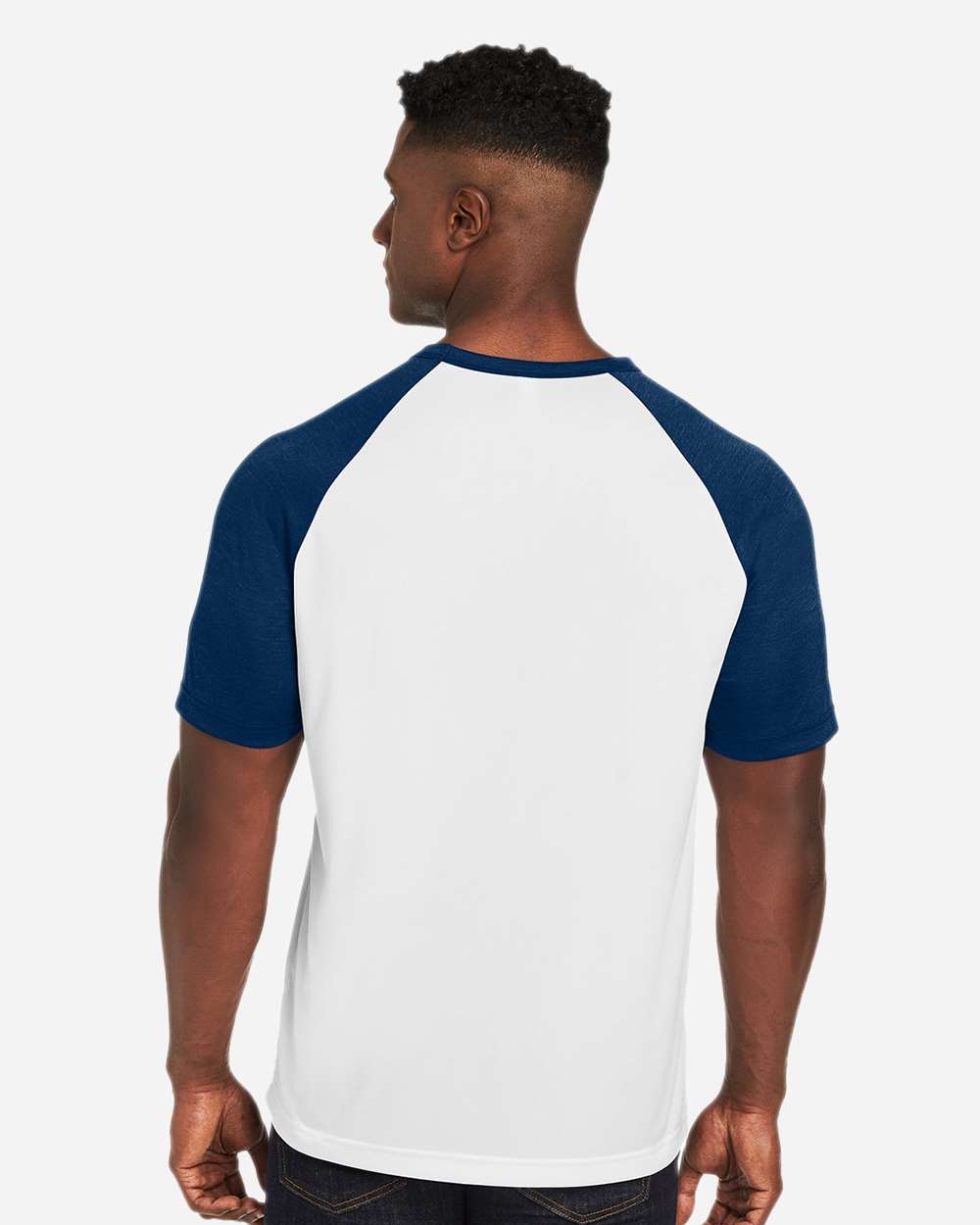 White/ Sport Dark Navy Heather