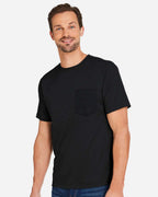 Harriton M118, 13886 Unisex Charge Snag And Soil Protect T-shirt, Black