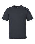 Harriton M118, 13886 Unisex Charge Snag And Soil Protect T-shirt, Dark Charcoal