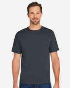 Harriton M118, 13886 Unisex Charge Snag And Soil Protect T-shirt, Dark Charcoal