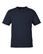 Harriton M118, 13886 Unisex Charge Snag And Soil Protect T-shirt, Dark Navy